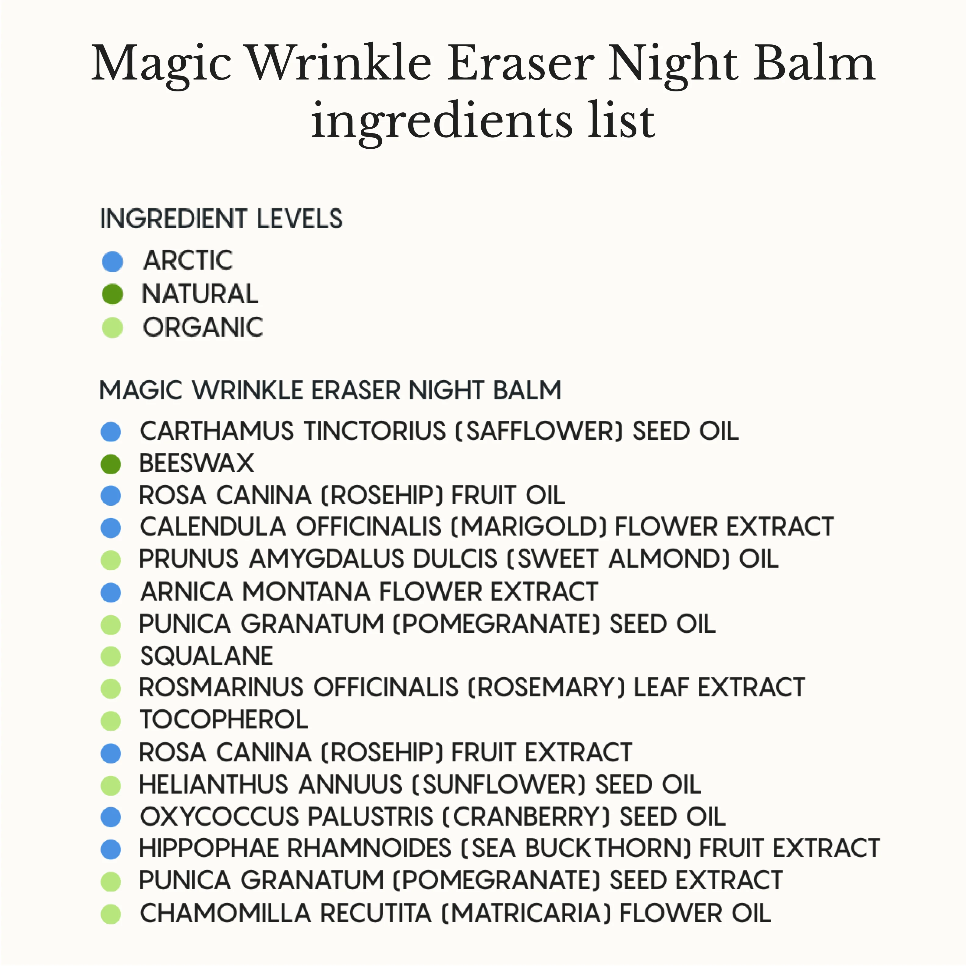 Magic Wrinkle Eraser Night Balm - Image 5